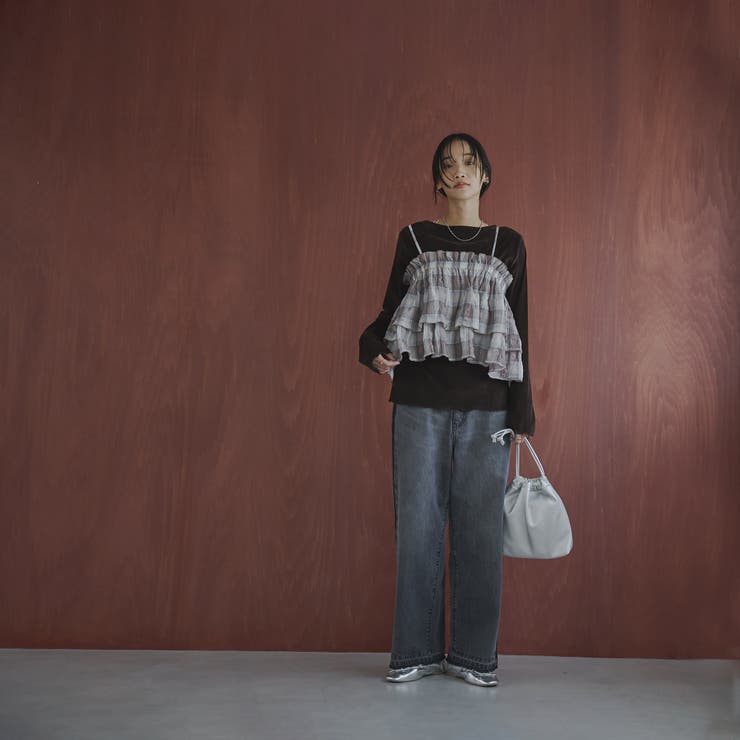 シアーベロアロングスリーブTシャツ | coen【women】 | 詳細画像7 