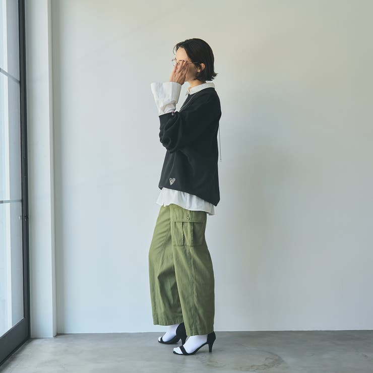 SunnySports別注ハートモチーフ刺繍スウェット | coen【women】 | 詳細画像12 