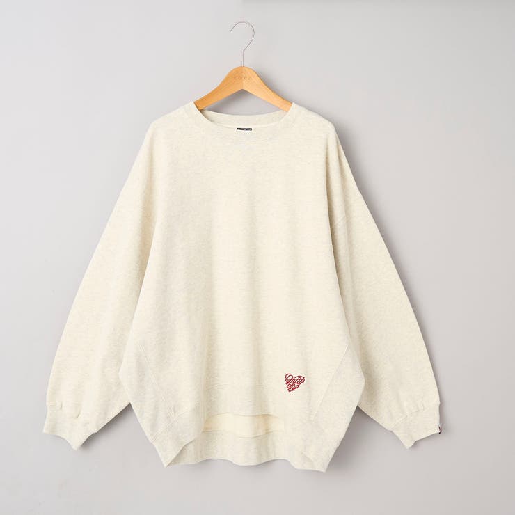 SunnySports別注ハートモチーフ刺繍スウェット | coen【women】 | 詳細画像34 