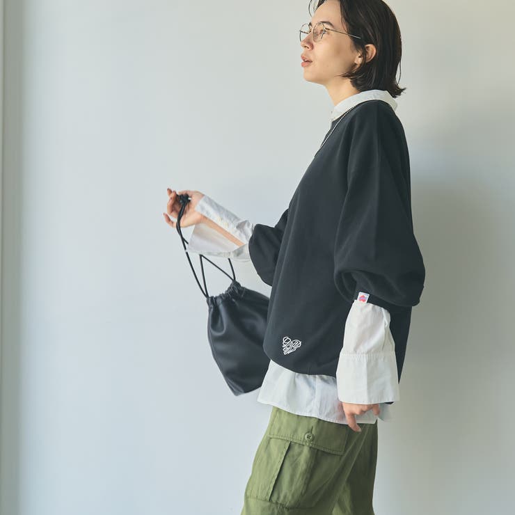 SunnySports別注ハートモチーフ刺繍スウェット | coen【women】 | 詳細画像4 