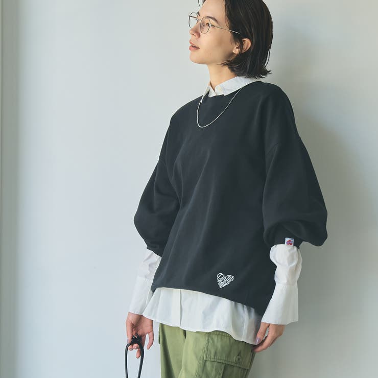 SunnySports別注ハートモチーフ刺繍スウェット | coen【women】 | 詳細画像6 