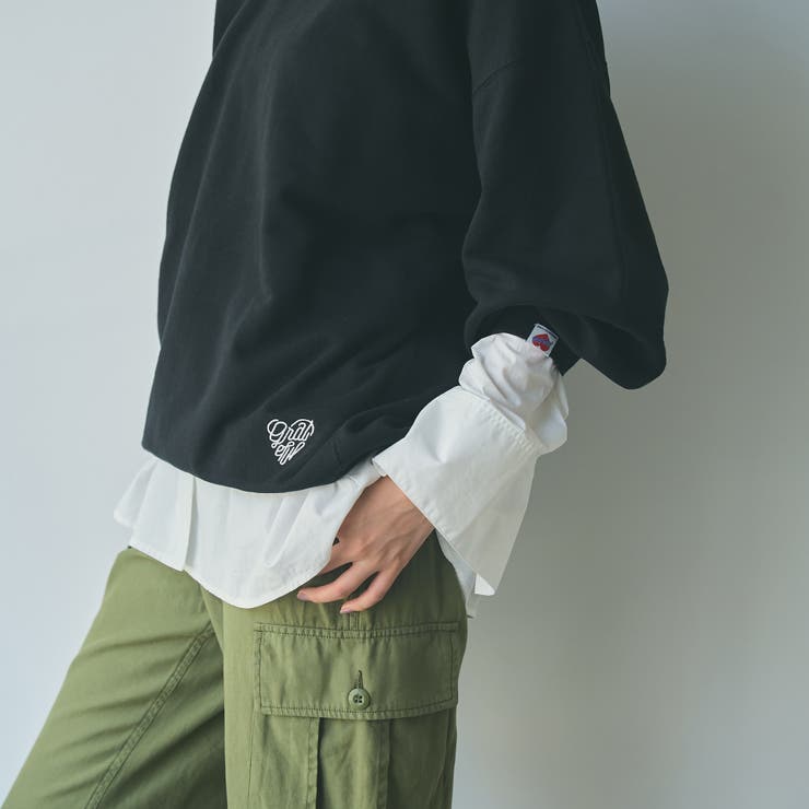 SunnySports別注ハートモチーフ刺繍スウェット | coen【women】 | 詳細画像7 