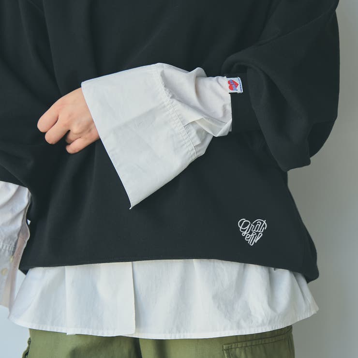 SunnySports別注ハートモチーフ刺繍スウェット | coen【women】 | 詳細画像8 