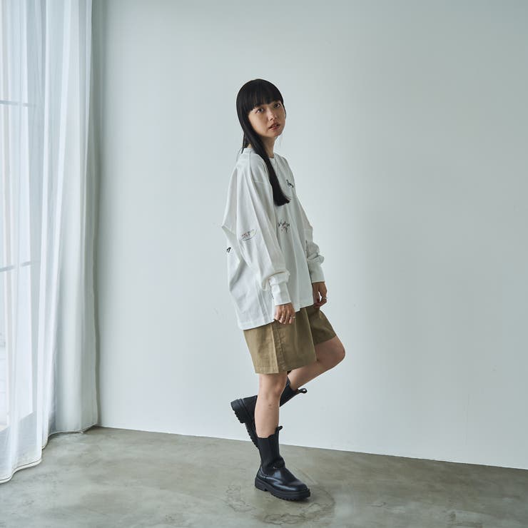 PENNEYS（ぺニーズ）別注ランダム刺繍ロングスリーブTシャツ | coen【women】 | 詳細画像12 