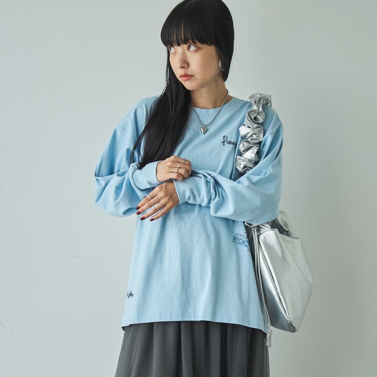 PENNEYS（ぺニーズ）別注ランダム刺繍ロングスリーブTシャツ | coen【women】 | 詳細画像21 