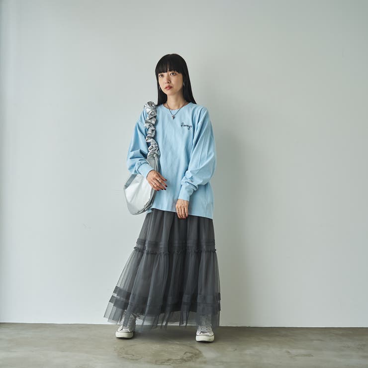 PENNEYS（ぺニーズ）別注ランダム刺繍ロングスリーブTシャツ | coen【women】 | 詳細画像26 
