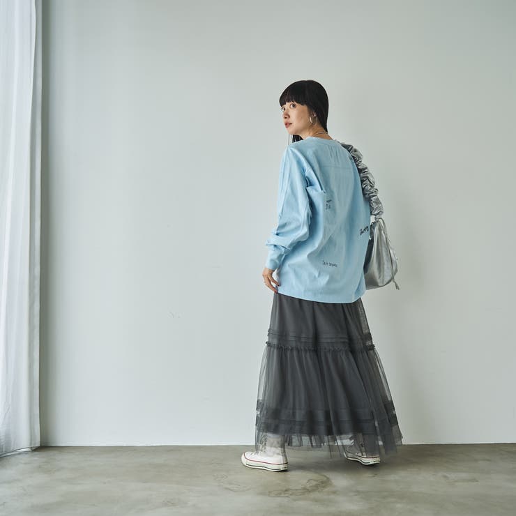 PENNEYS（ぺニーズ）別注ランダム刺繍ロングスリーブTシャツ | coen【women】 | 詳細画像27 