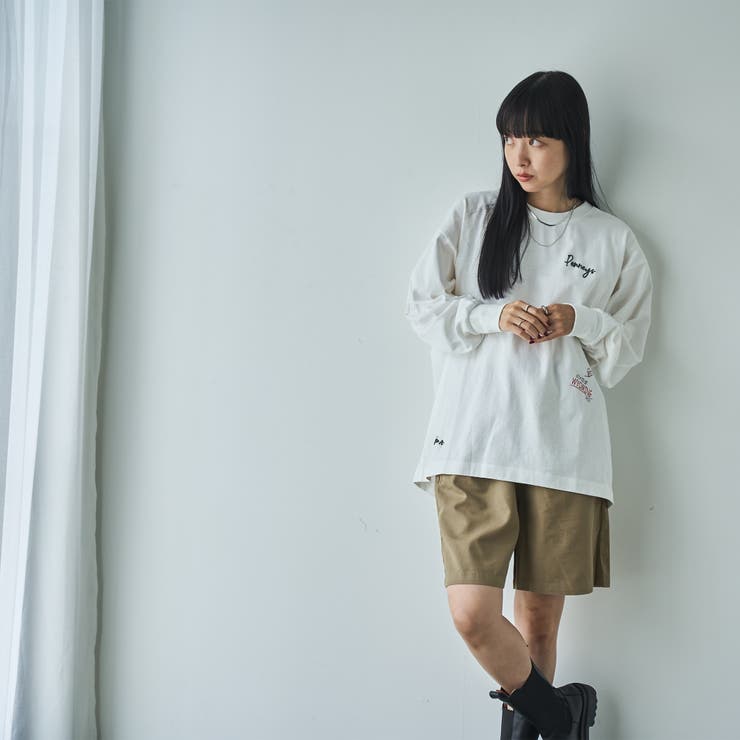 PENNEYS（ぺニーズ）別注ランダム刺繍ロングスリーブTシャツ | coen【women】 | 詳細画像6 