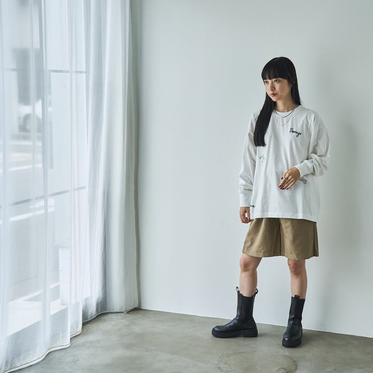 PENNEYS（ぺニーズ）別注ランダム刺繍ロングスリーブTシャツ | coen【women】 | 詳細画像9 
