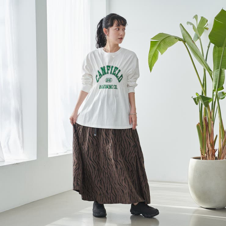 【WEB限定】天竺シャーリングロゴTシャツ | coen【women】 | 詳細画像19 