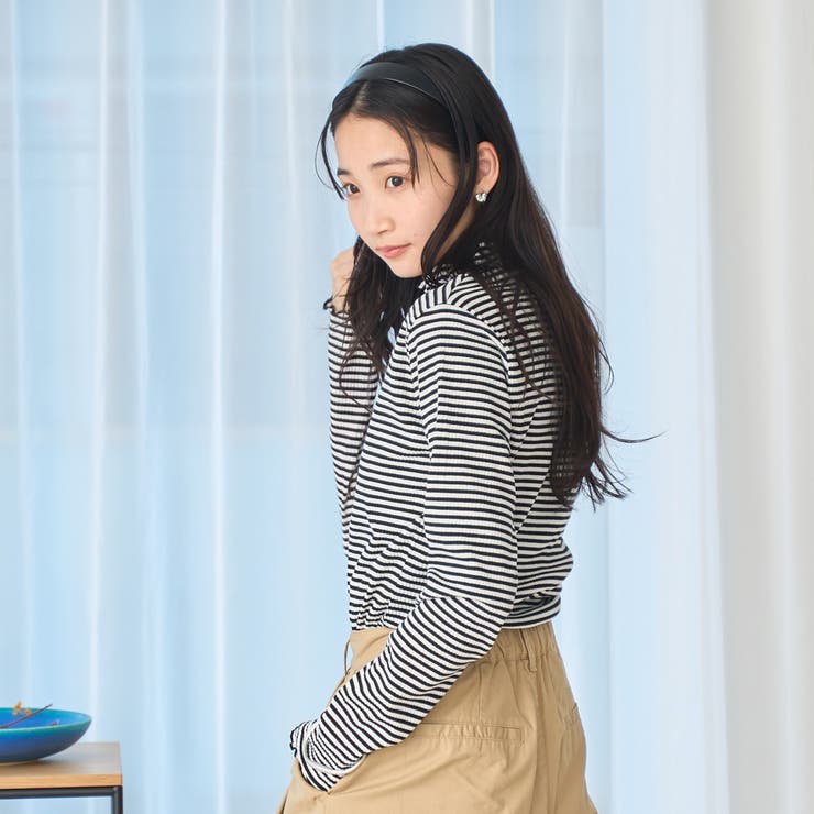 メロータートル ロングスリーブTシャツ（WEB限定カラー） | coen【women】 | 詳細画像24 