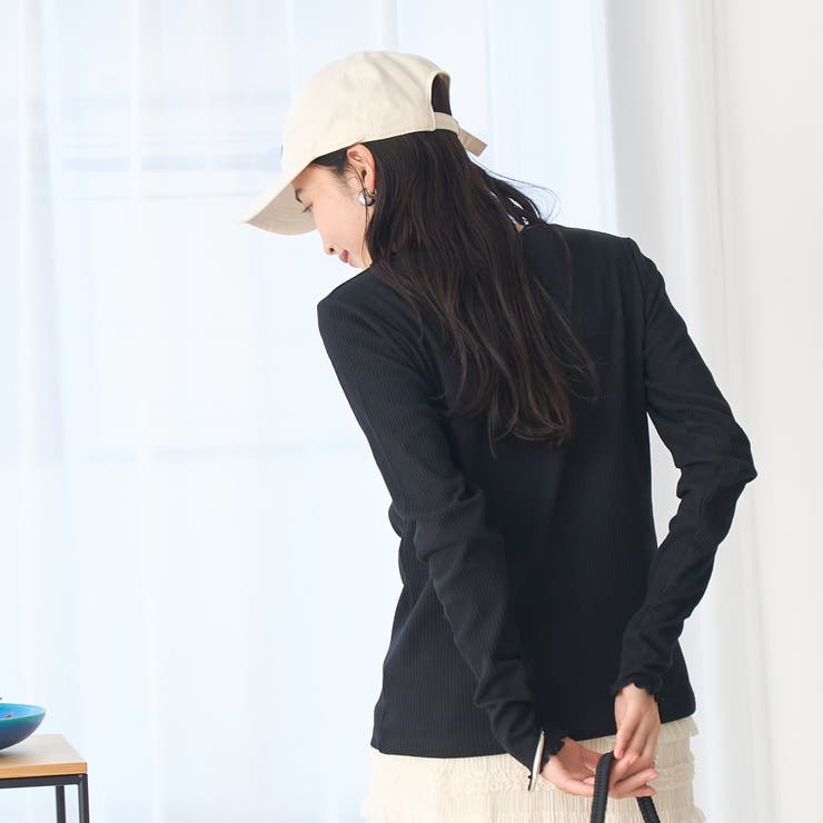 メロー袖 クルーネック ロングスリーブTシャツ | coen【women】 | 詳細画像11 