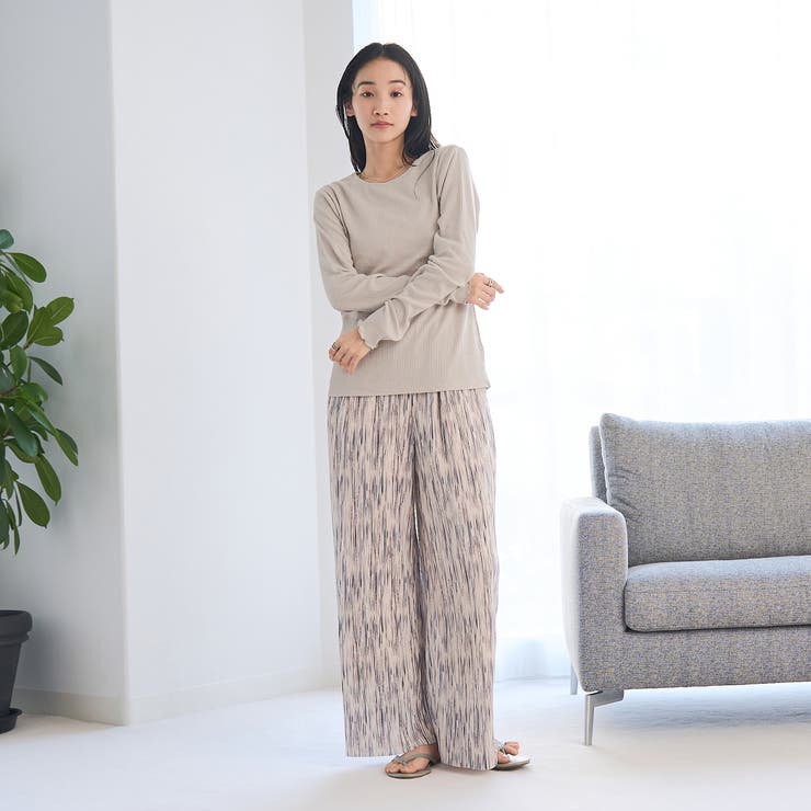 メロー袖 クルーネック ロングスリーブTシャツ | coen【women】 | 詳細画像18 