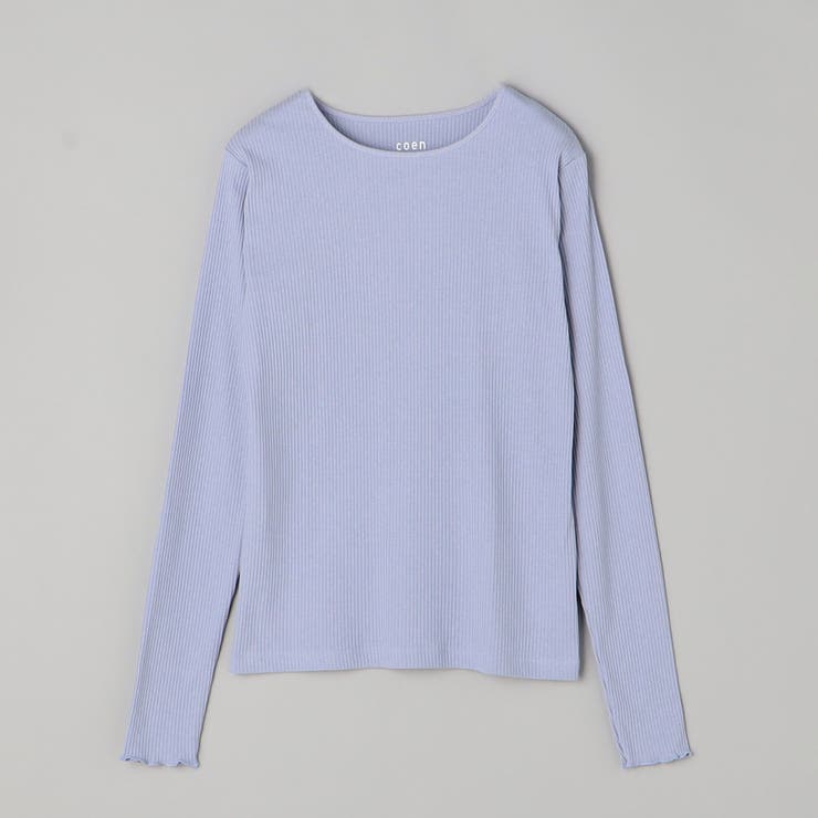 LILAC | メロー袖 クルーネック ロングスリーブTシャツ | coen【women】