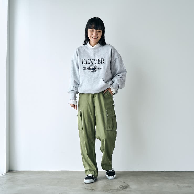 ロゴプリントカンガルーポケット裏毛スウェット | coen【women】 | 詳細画像22 