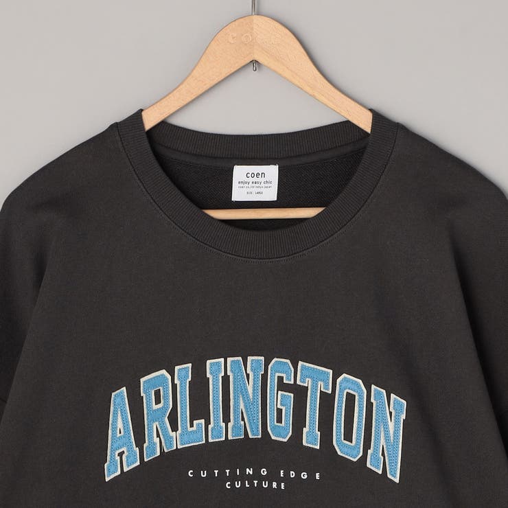 ロゴプリントカンガルーポケット裏毛スウェット | coen【women】 | 詳細画像25 