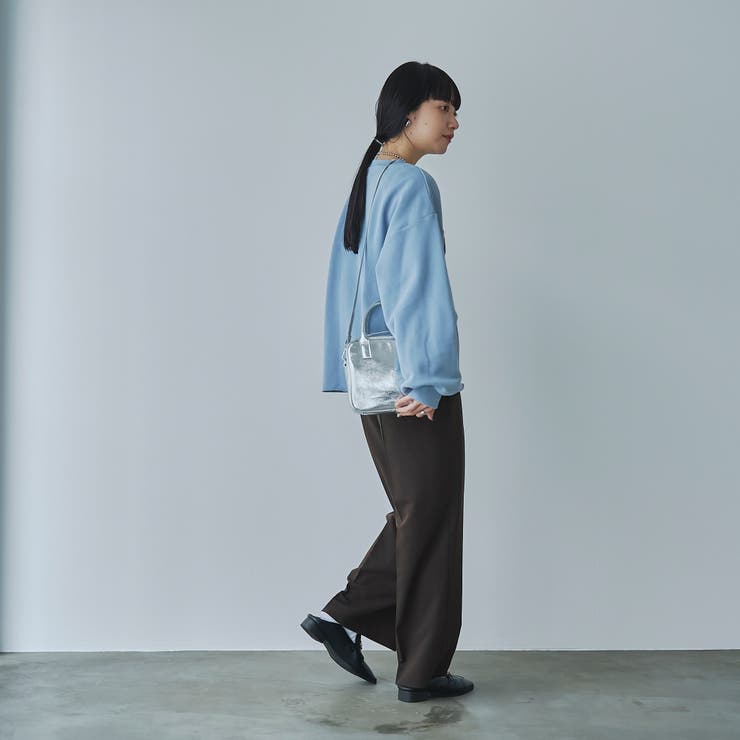 アソートロゴ刺繍裏毛クルーネックスウェット | coen【women】 | 詳細画像28 