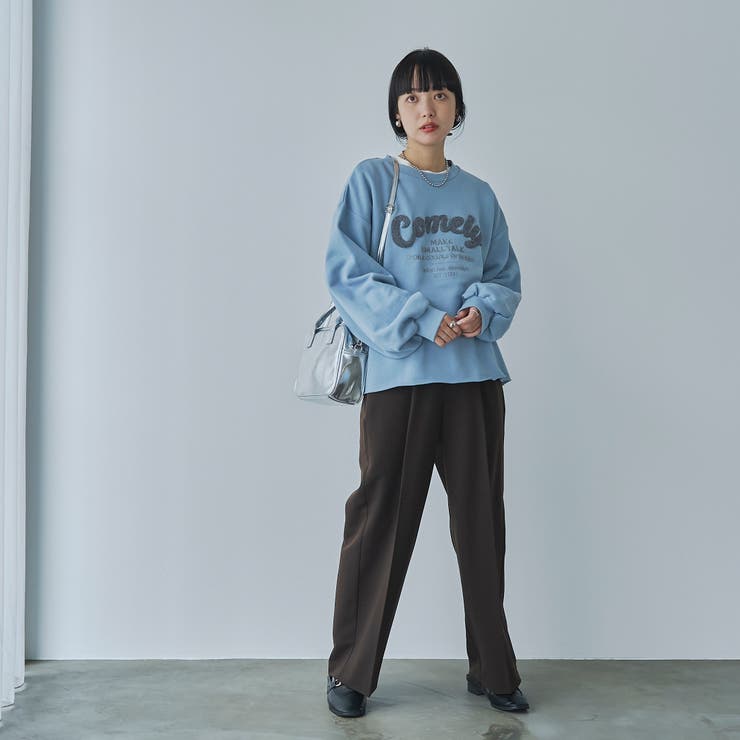 アソートロゴ刺繍裏毛クルーネックスウェット | coen【women】 | 詳細画像29 