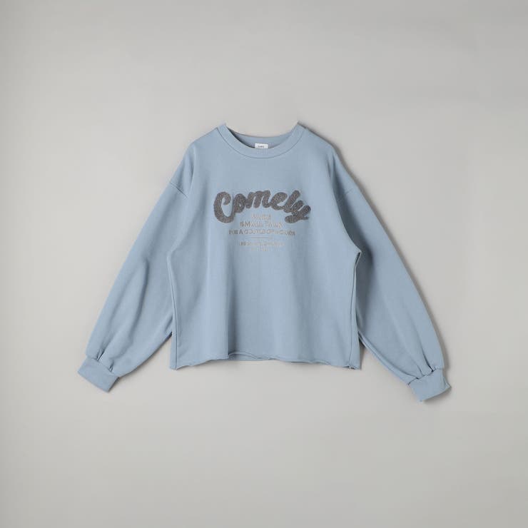 アソートロゴ刺繍裏毛クルーネックスウェット | coen【women】 | 詳細画像30 