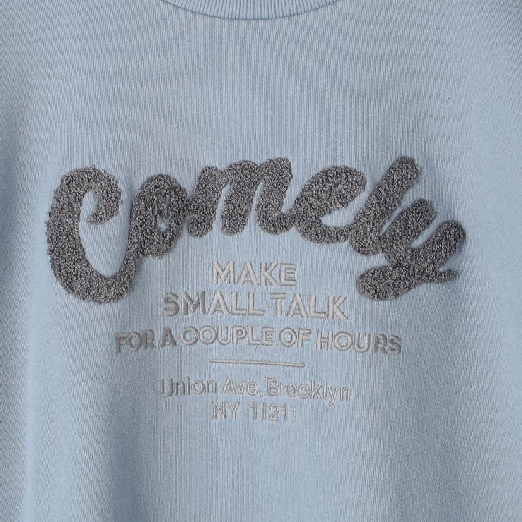アソートロゴ刺繍裏毛クルーネックスウェット | coen【women】 | 詳細画像44 