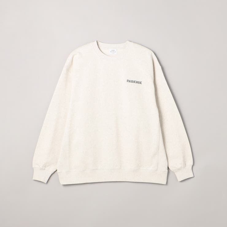 LT.GRAY | ＜Parknik＞ロゴバックプリント裏毛スウェット | coen【women】