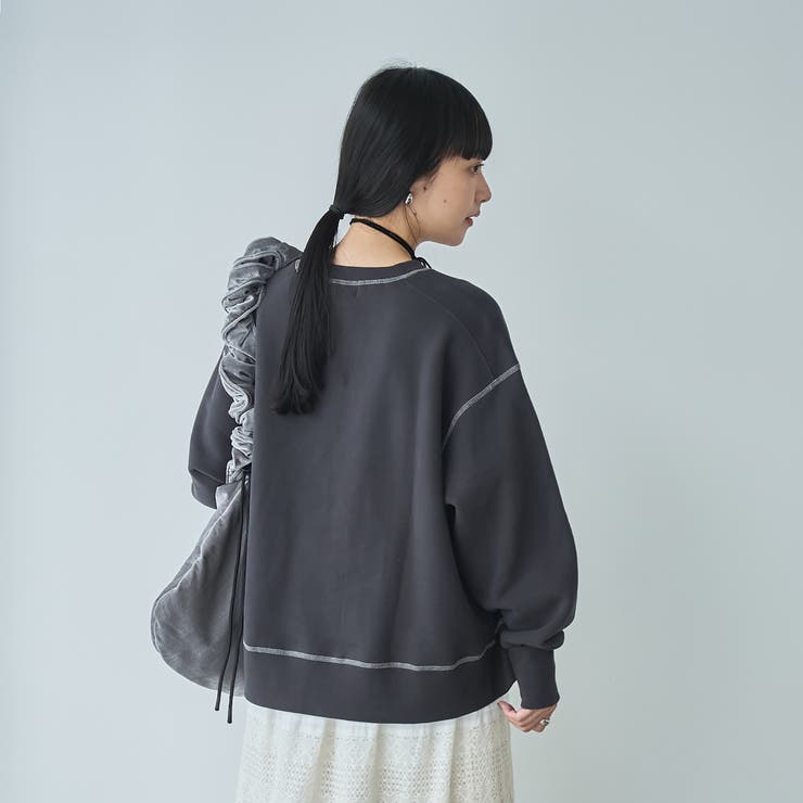 Penneys（ぺニーズ）別注モチモチ裏起毛クルーネックスウェット | coen【women】 | 詳細画像11 