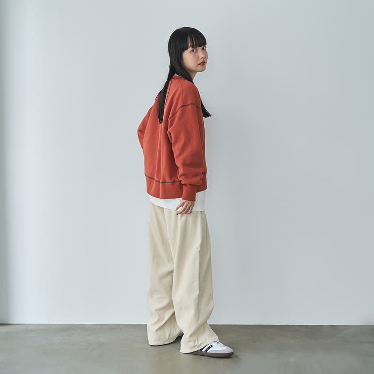 Penneys（ぺニーズ）別注モチモチ裏起毛クルーネックスウェット | coen【women】 | 詳細画像21 