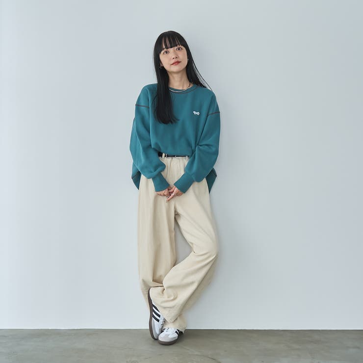 Penneys（ぺニーズ）別注モチモチ裏起毛クルーネックスウェット | coen【women】 | 詳細画像26 