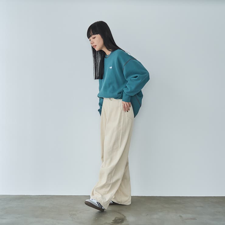 Penneys（ぺニーズ）別注モチモチ裏起毛クルーネックスウェット | coen【women】 | 詳細画像27 