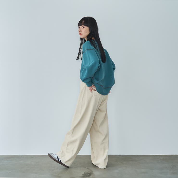 Penneys（ぺニーズ）別注モチモチ裏起毛クルーネックスウェット | coen【women】 | 詳細画像28 