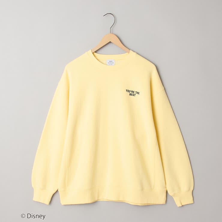 スウェット 黄色 ディズニー Disney / SWEAT TOP(ミッキー)【WCJ-NA