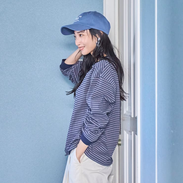 【WEB限定】USAコットンレトロボーダーTシャツ | coen【women】 | 詳細画像9 