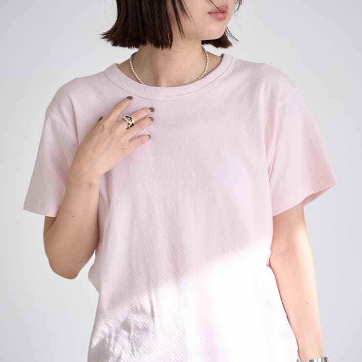 【Feel Soft】接結 半袖Tシャツ | coen【women】 | 詳細画像1 