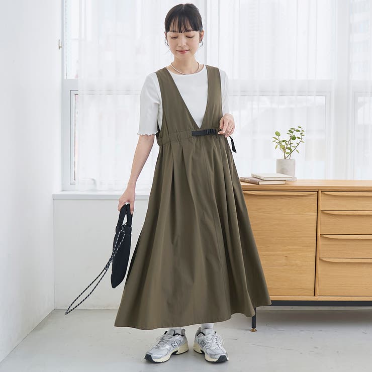 メロークルー 半袖リブTシャツ | coen【women】 | 詳細画像2 