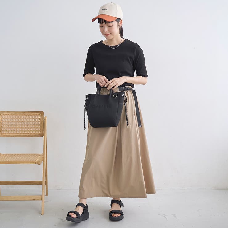メロークルー 半袖リブTシャツ | coen【women】 | 詳細画像7 