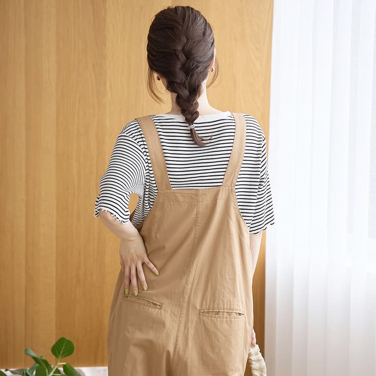 メロークルーネック リブ半袖ゆるTシャツ | coen【women】 | 詳細画像5 