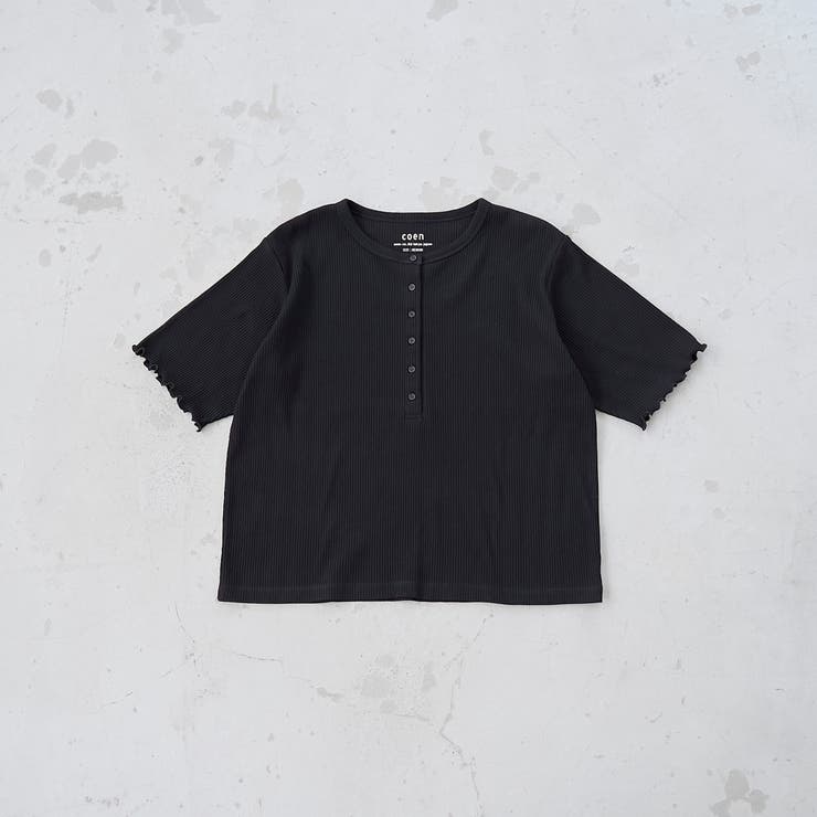 メローヘンリーネック リブ半袖ゆるTシャツ | coen【women】 | 詳細画像28 