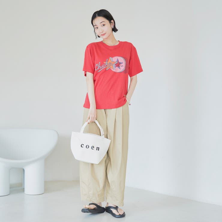 CONVERSE スラブ天竺半袖Tシャツ | coen【women】 | 詳細画像11 