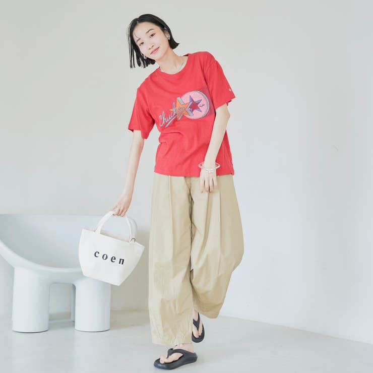 CONVERSE スラブ天竺半袖Tシャツ | coen【women】 | 詳細画像14 