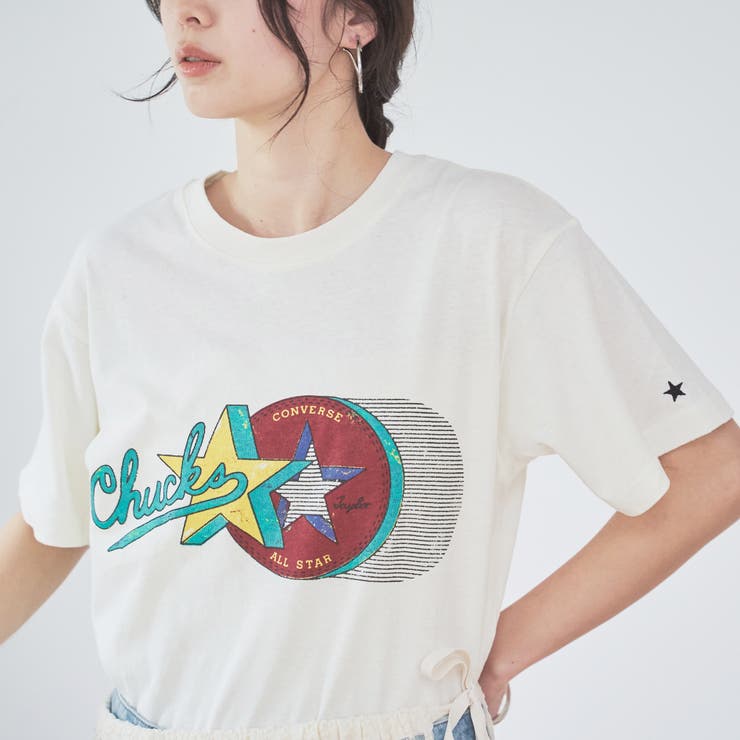 CONVERSE スラブ天竺半袖Tシャツ | coen【women】 | 詳細画像2 