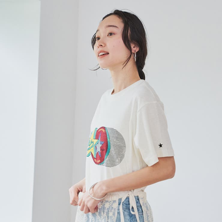 CONVERSE スラブ天竺半袖Tシャツ | coen【women】 | 詳細画像3 