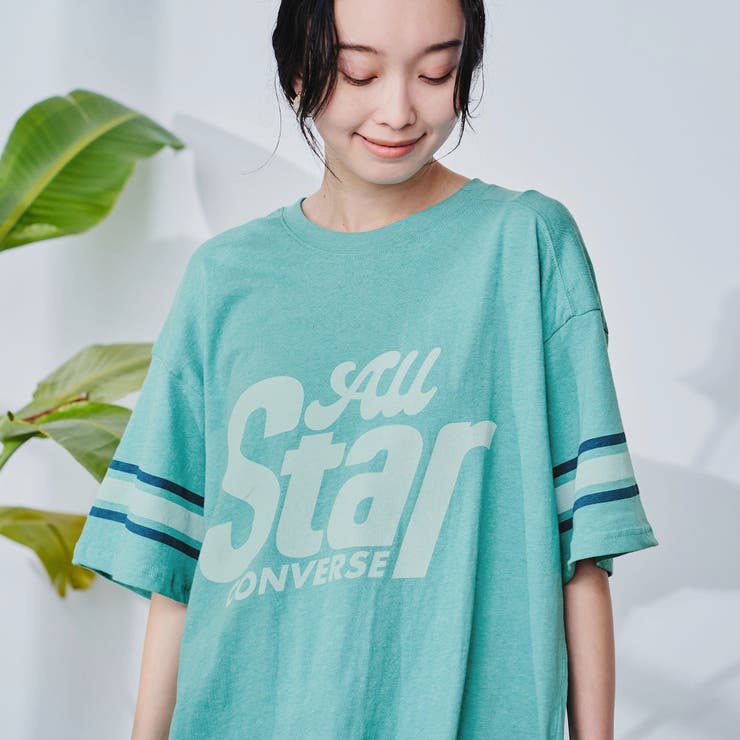 CONVERSE（コンバース） スラブ天竺ルーズTシャツ | coen【women】 | 詳細画像2 