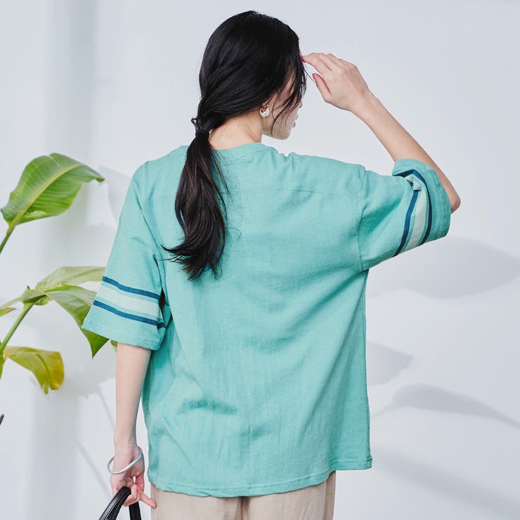 CONVERSE（コンバース） スラブ天竺ルーズTシャツ | coen【women】 | 詳細画像4 