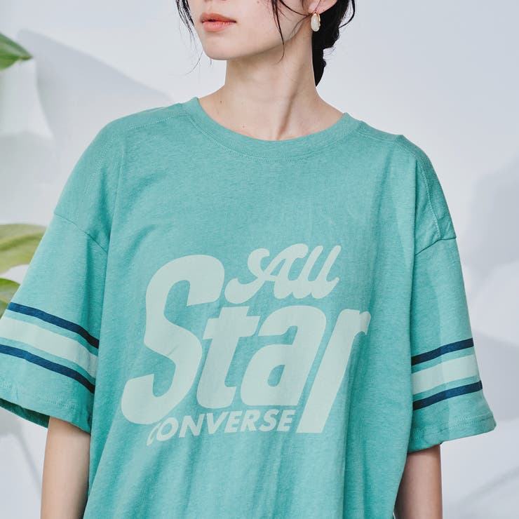 CONVERSE（コンバース） スラブ天竺ルーズTシャツ | coen【women】 | 詳細画像5 