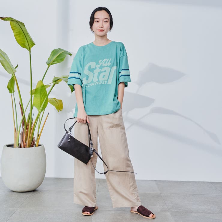 CONVERSE（コンバース） スラブ天竺ルーズTシャツ | coen【women】 | 詳細画像6 