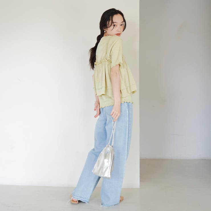 【セットアイテム】配色リブキャミソールセットTシャツ | coen【women】 | 詳細画像17 