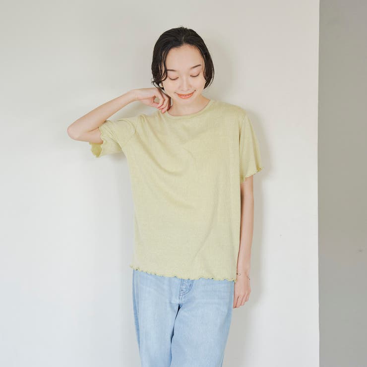 【セットアイテム】配色リブキャミソールセットTシャツ | coen【women】 | 詳細画像22 