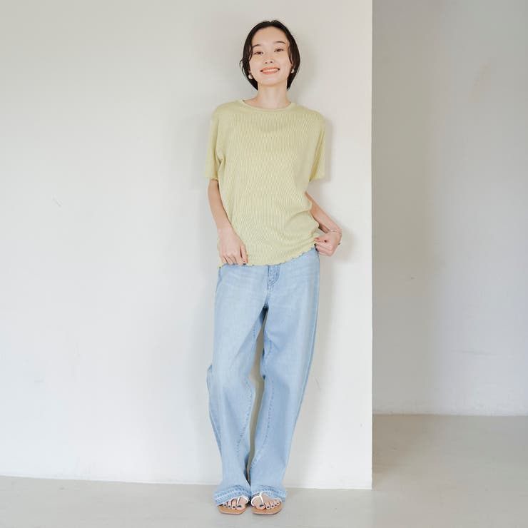 【セットアイテム】配色リブキャミソールセットTシャツ | coen【women】 | 詳細画像23 