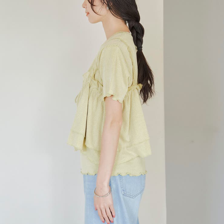 【セットアイテム】配色リブキャミソールセットTシャツ | coen【women】 | 詳細画像31 