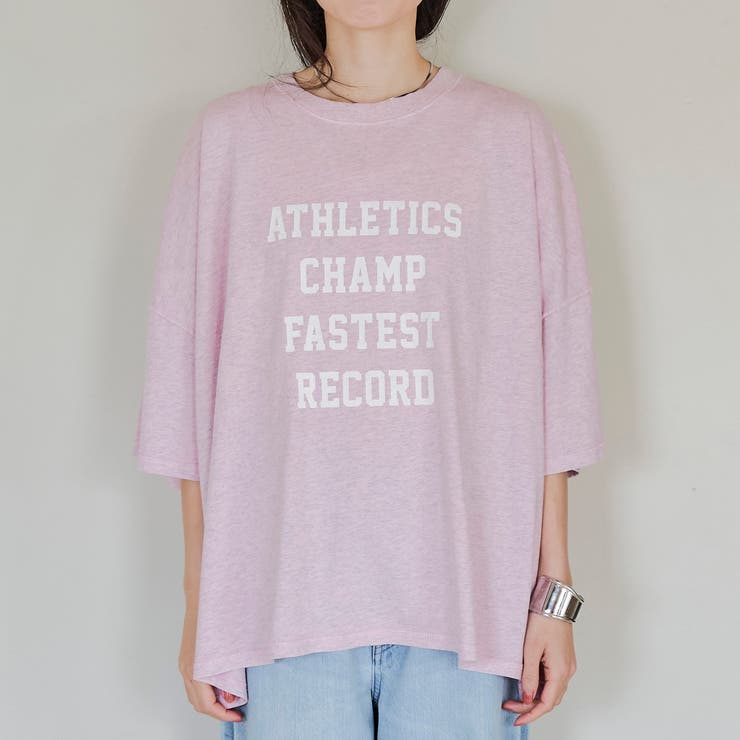 杢オーバーダイロゴヴィンテージライクTシャツ | coen【women】 | 詳細画像28 